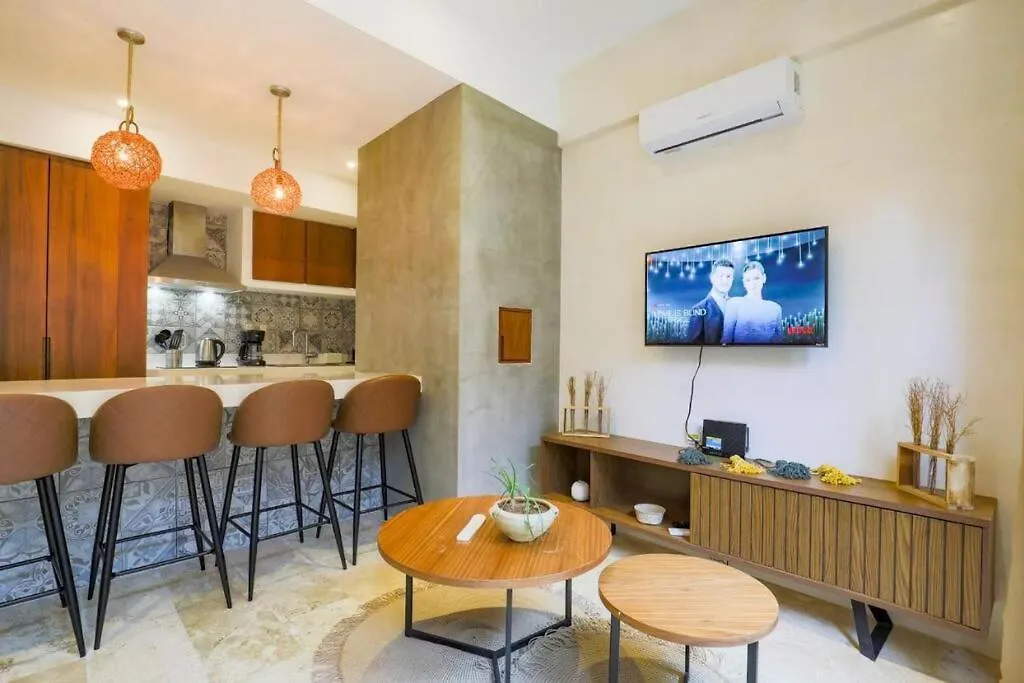 Lujoso Departamento Con Alberca Privada Pb2 Διαμέρισμα Τουλούμ 0*,